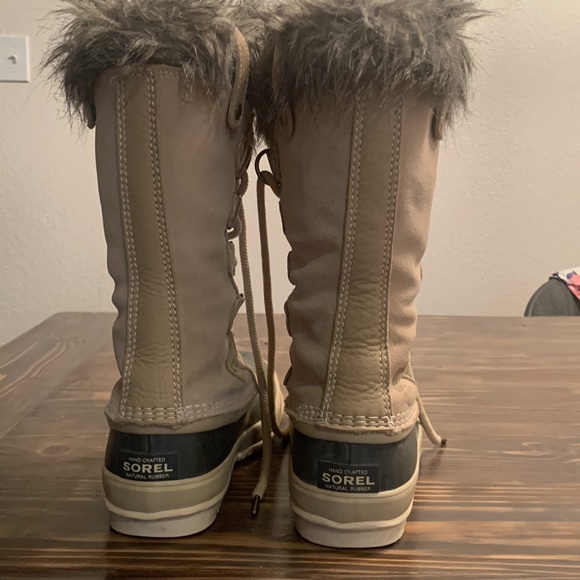 Sorel Waterproof Faux Fur Top Snow Boots - Picture 3 of 6